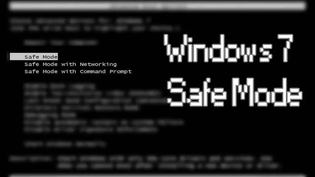 windows 7 how to enter safe mode