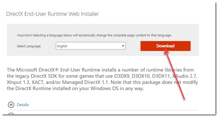 downloading-latest-version-of-direct-x