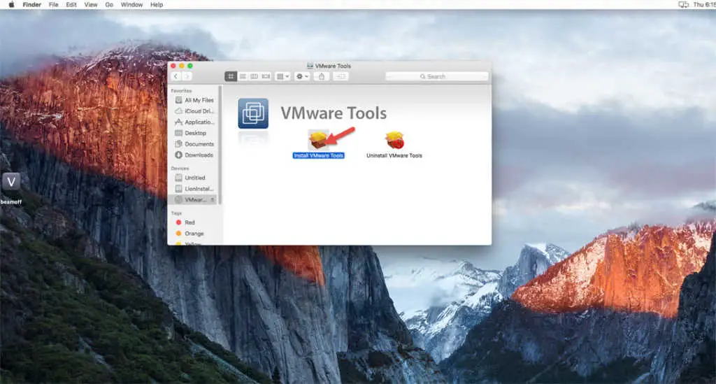 vmware tool for mac os