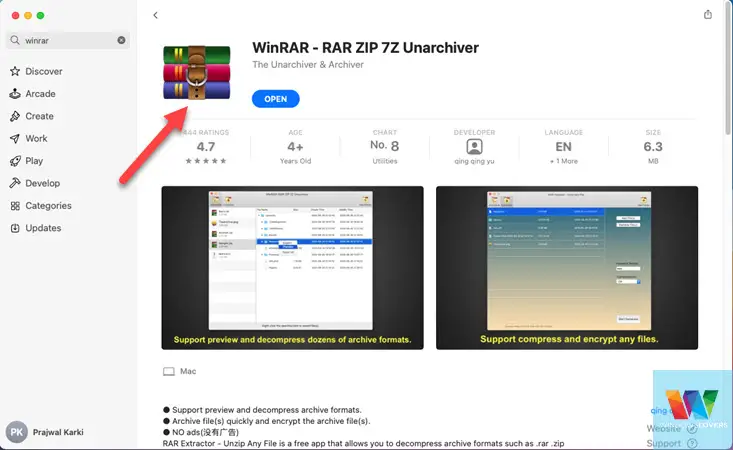 winrar mac alternative