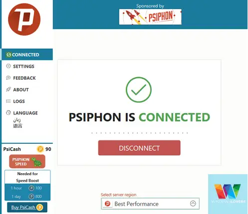 psiphon-3-connected