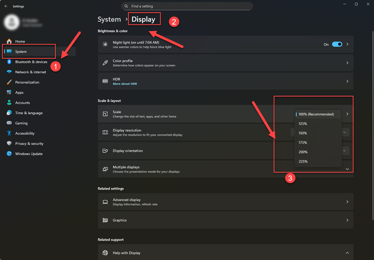 windows-11-disply-settings-fixing-scale