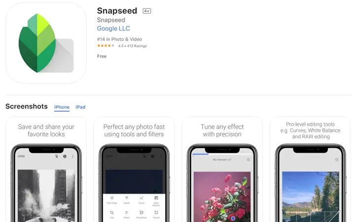 snapeed-for-iphone