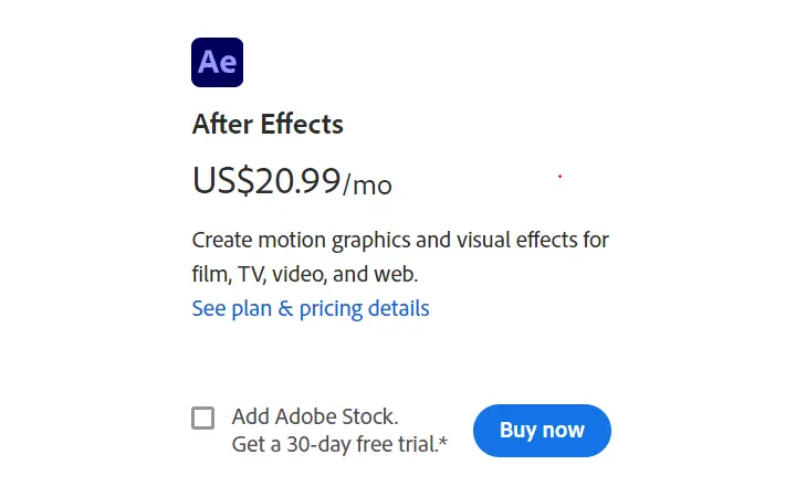 adobe after effect