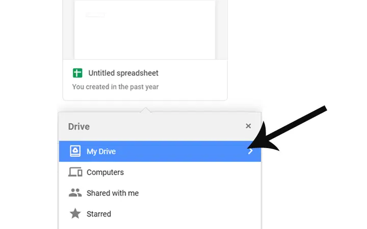 upload google spreadsheet