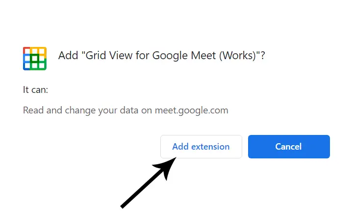 google meet grid view