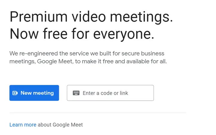 google meet