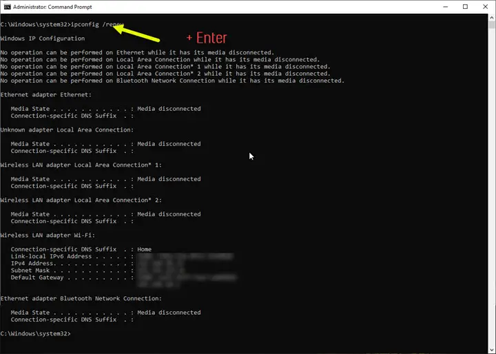 dns probe finished no internet on some devices