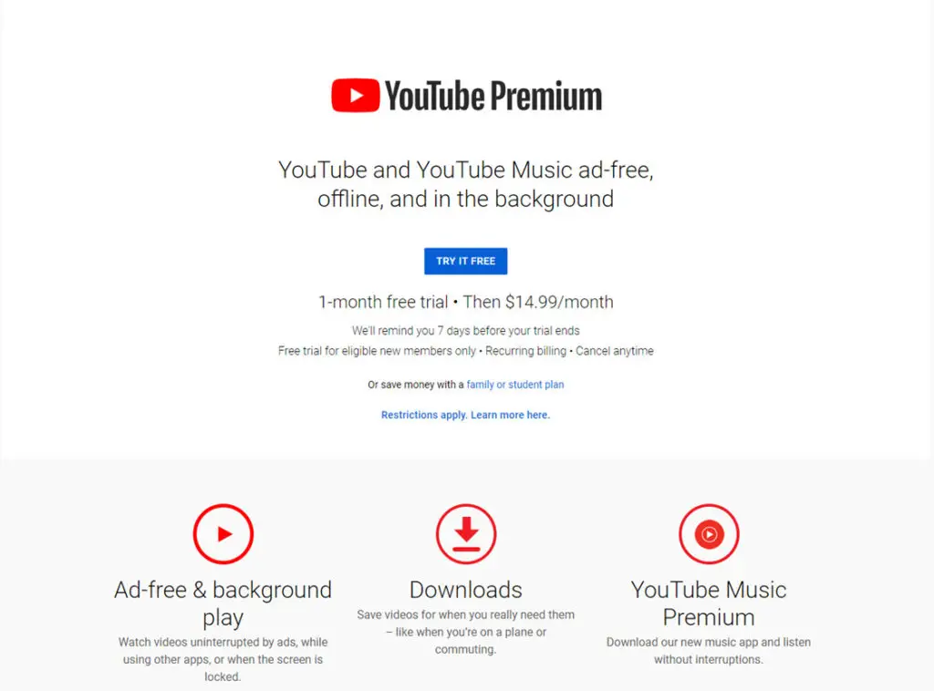 youtube-premium-features