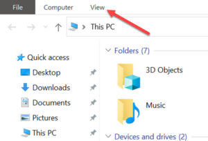 windows 10 show hidden files