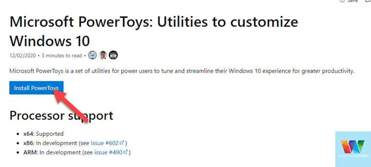 download Microsoft PowerToys 0.70.0