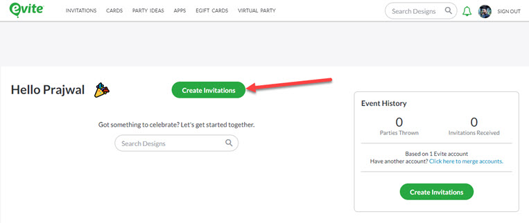 creating-invitations-evite