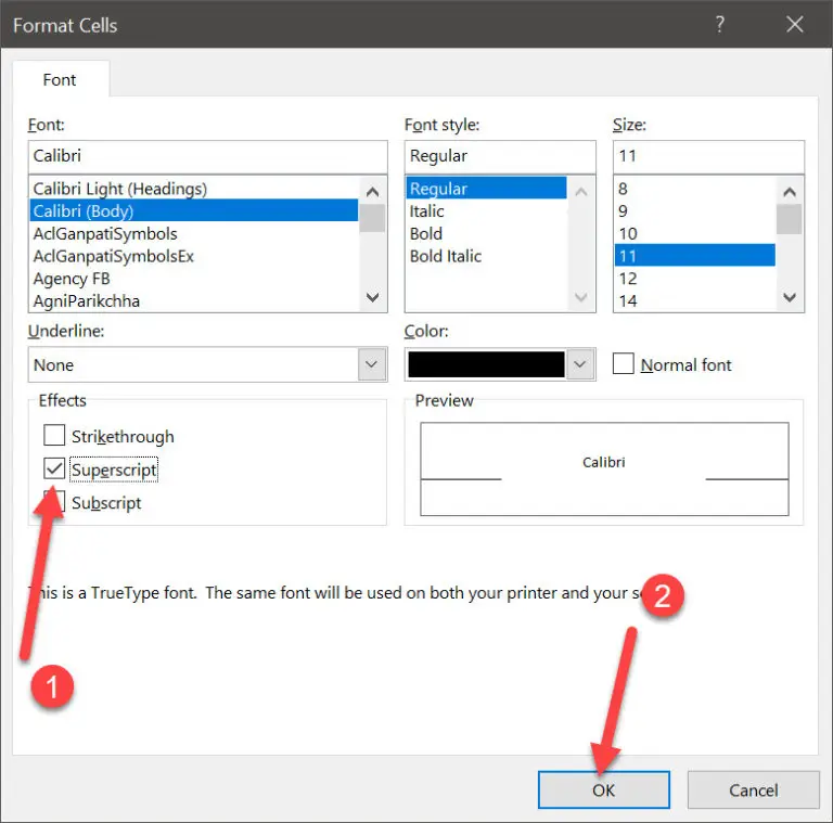 How to Type Exponents On Windows PC & Google Docs