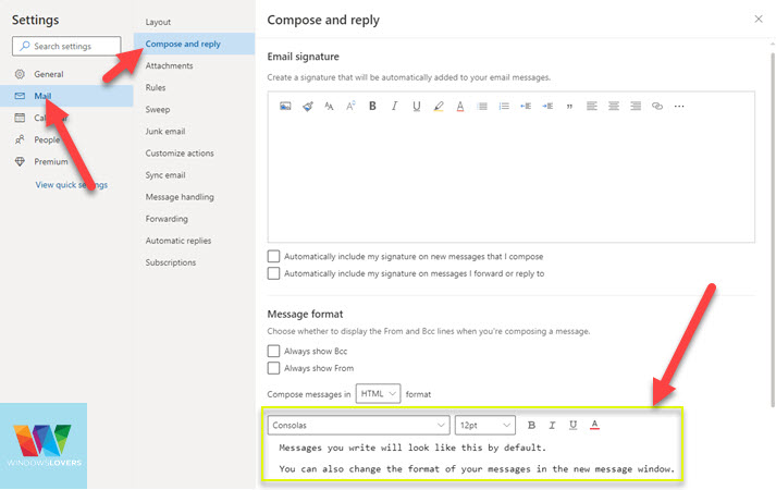 finalizing-outlook-web-font-settings