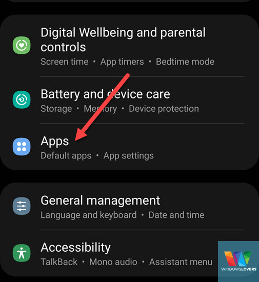 opening-apps-from-settings