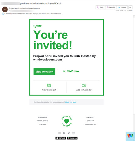 sample-of-online-invitations