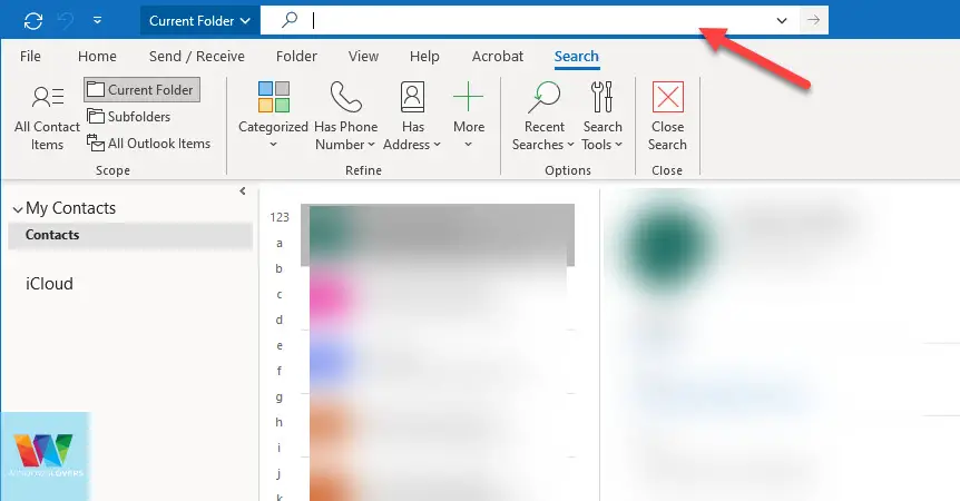 searching-outlook-contacts