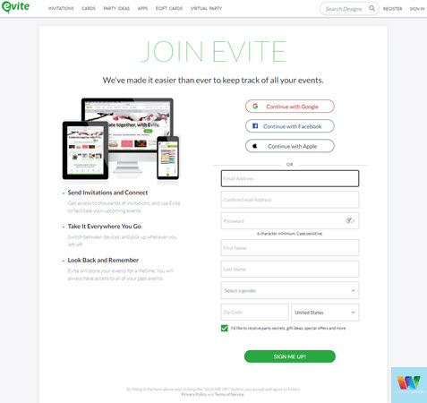 signing-up-for-evite.com