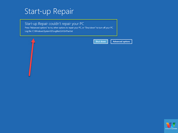 startup-repair-failed