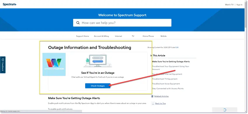 spectrum-red-light-error-check-for-service-outage