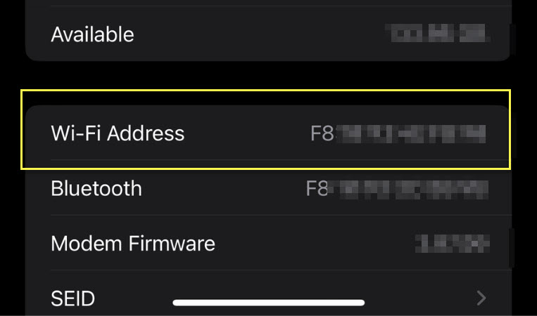 how-to-find-iphone-mac-address